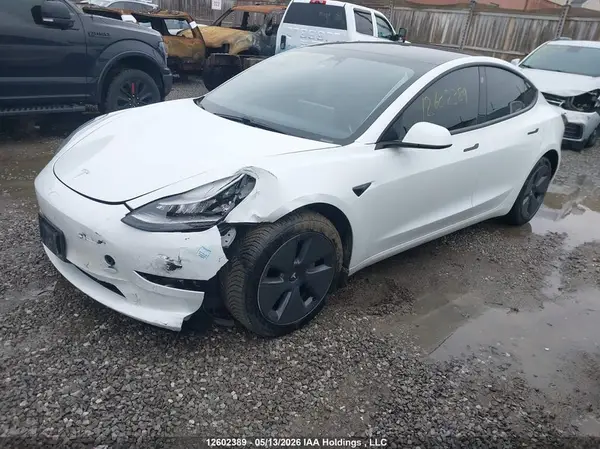5YJ3E1EA5MF852616 2021 TESLA MODEL 3 - Image 2