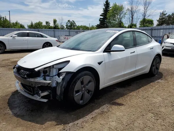 5YJ3E1EA5MF907677 2021 TESLA MODEL 3 - Image 1