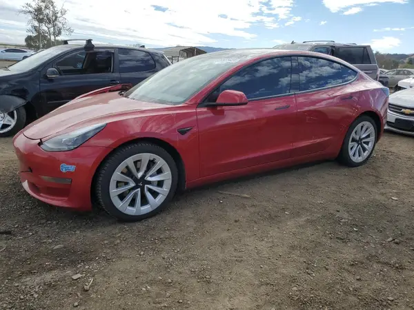 5YJ3E1EA5MF908179 2021 TESLA MODEL 3 - Image 1