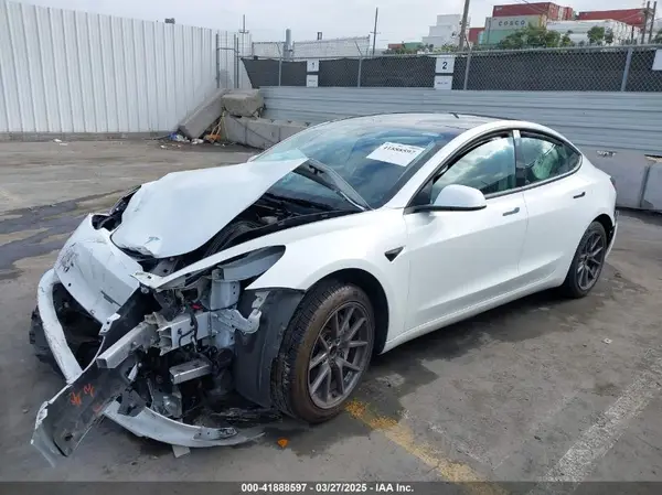 5YJ3E1EA5MF941392 2021 TESLA MODEL 3 - Image 2