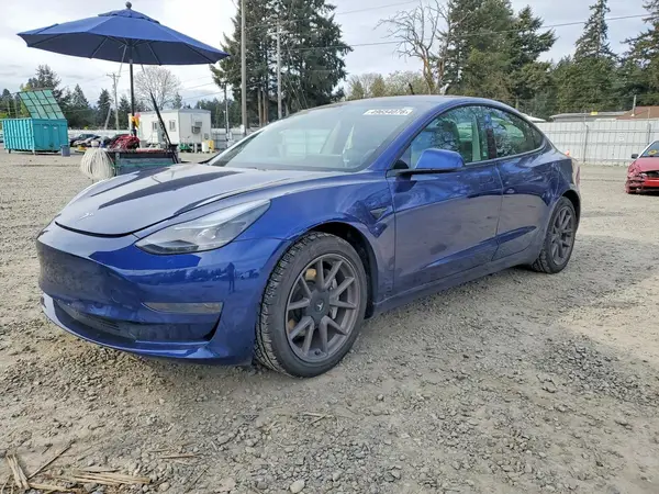 5YJ3E1EA5MF991516 2021 TESLA MODEL 3 - Image 1