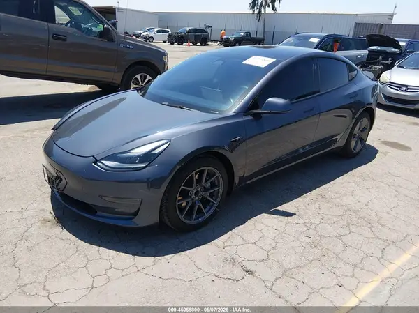 5YJ3E1EA5NF168280 2022 TESLA MODEL 3 - Image 2