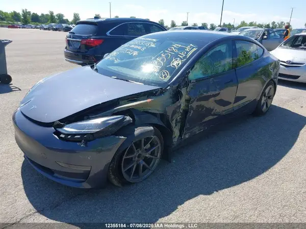 5YJ3E1EA5NF175276 2022 TESLA MODEL 3 - Image 2