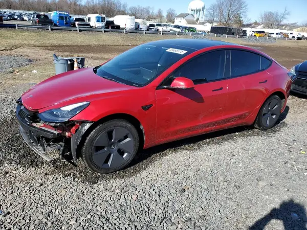 5YJ3E1EA5NF184785 2022 TESLA MODEL 3 - Image 1