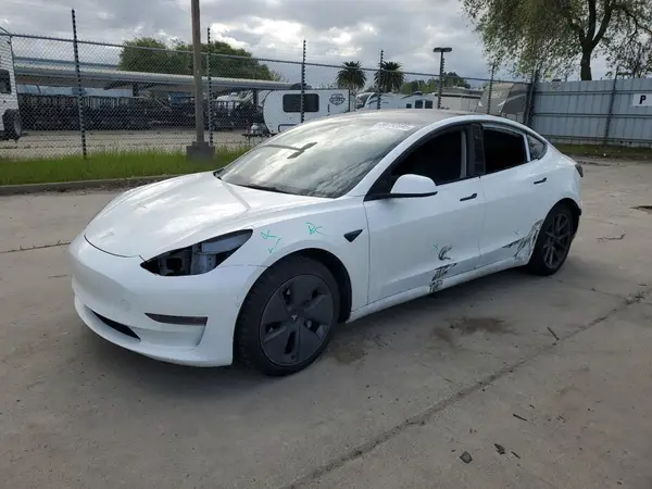 5YJ3E1EA5NF201715 2022 TESLA MODEL 3 - Image 1