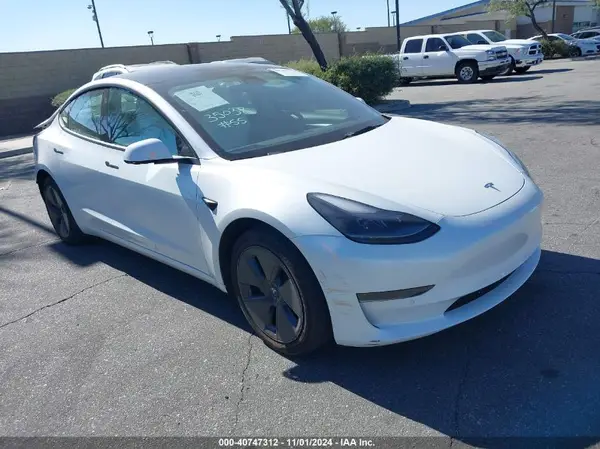 5YJ3E1EA5NF248033 2022 TESLA MODEL 3 - Image 1