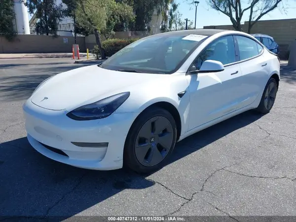 5YJ3E1EA5NF248033 2022 TESLA MODEL 3 - Image 2