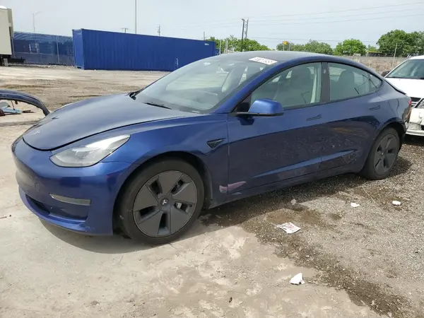 5YJ3E1EA5NF285552 2022 TESLA MODEL 3 - Image 1