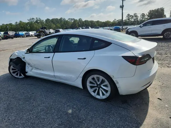5YJ3E1EA5NF287303 2022 TESLA MODEL 3 - Image 2