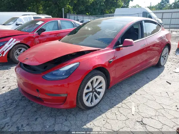5YJ3E1EA5NF289584 2022 TESLA MODEL 3 - Image 2