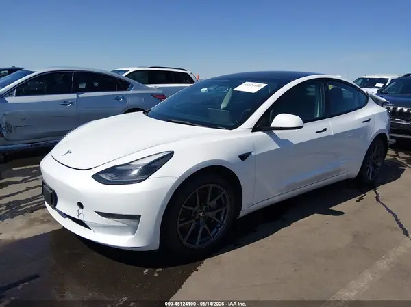 5YJ3E1EA5NF290511 2022 TESLA MODEL 3 - Image 2