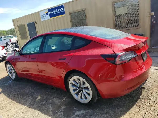 5YJ3E1EA5NF290766 2022 TESLA MODEL 3 - Image 2