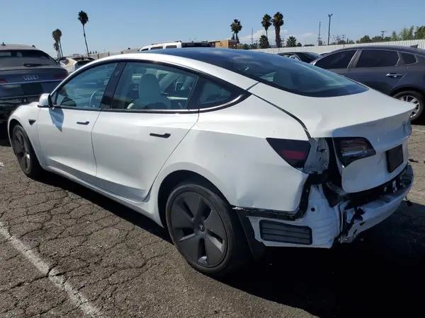 5YJ3E1EA5NF317027 2022 TESLA MODEL 3 - Image 2