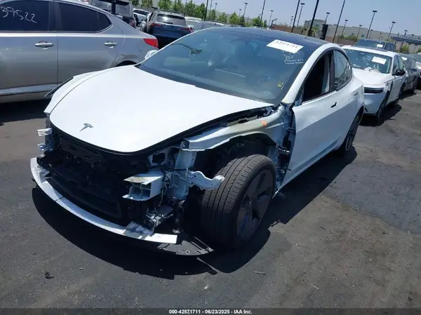 5YJ3E1EA5NF322664 2022 TESLA MODEL 3 - Image 2