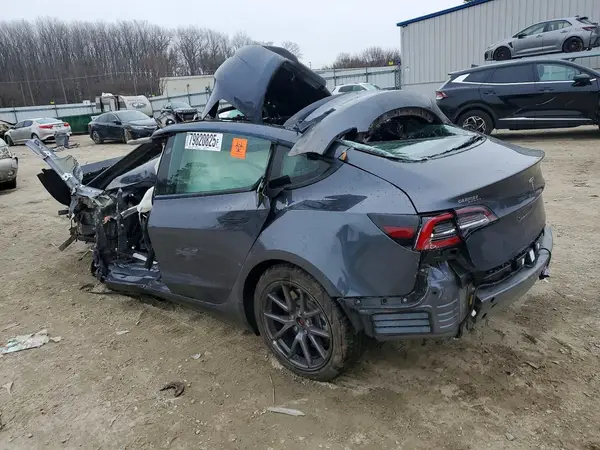 5YJ3E1EA5NF341859 2022 TESLA MODEL 3 - Image 2