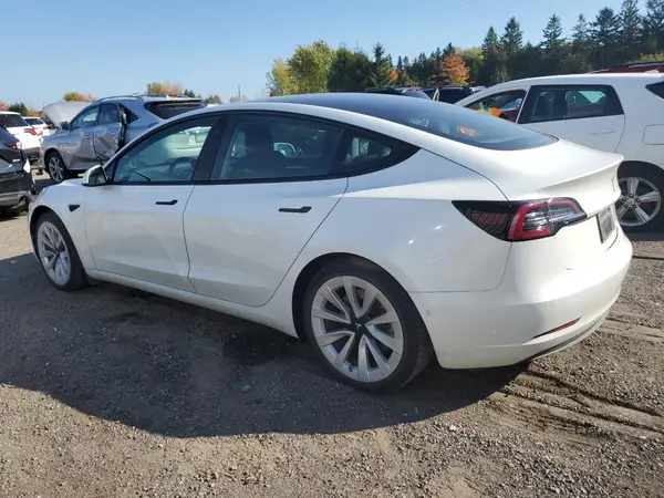 5YJ3E1EA5NF347287 2022 TESLA MODEL 3 - Image 2