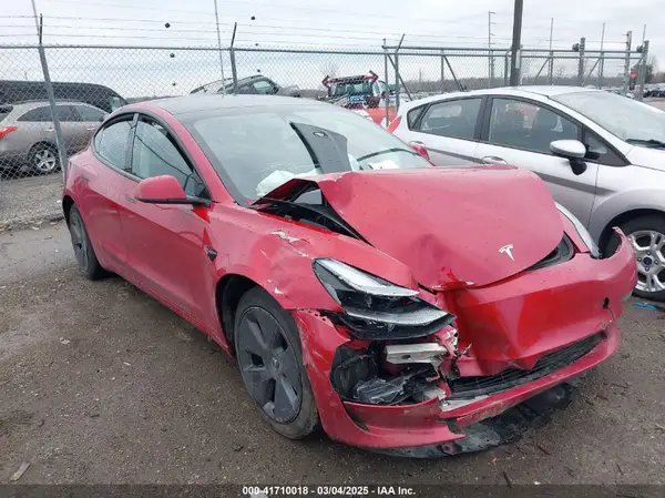5YJ3E1EA5NF355597 2022 TESLA MODEL 3 - Image 1