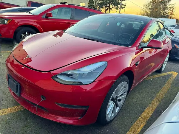 5YJ3E1EA5NF369807 2022 TESLA MODEL 3 - Image 2