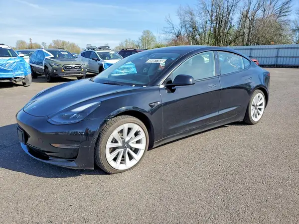 5YJ3E1EA5NF370942 2022 TESLA MODEL 3 - Image 1