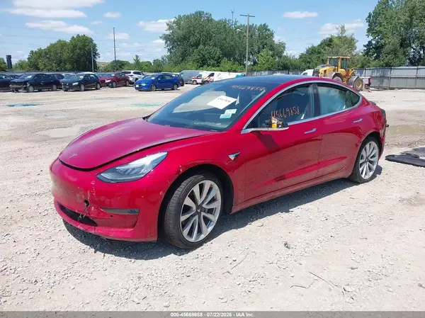 5YJ3E1EA6KF300989 2019 TESLA MODEL 3 - Image 2