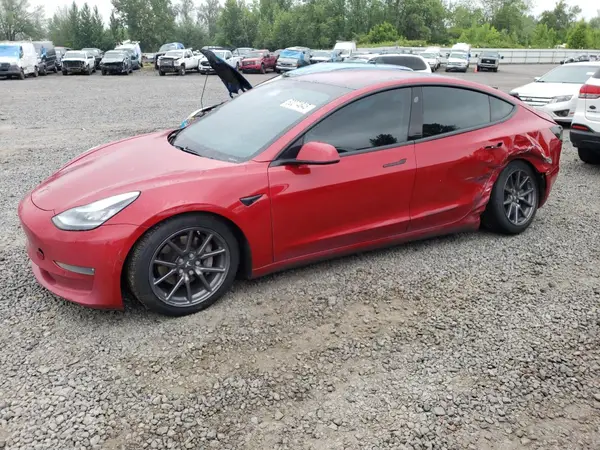 5YJ3E1EA6KF313791 2019 TESLA MODEL 3 - Image 1