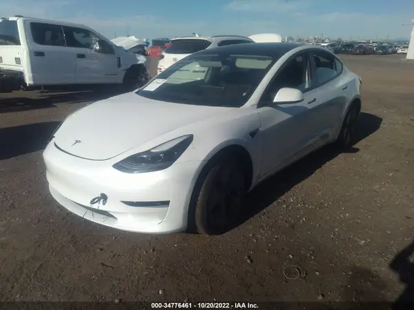 5YJ3E1EA6MF027023 2021 TESLA MODEL 3 - Image 2