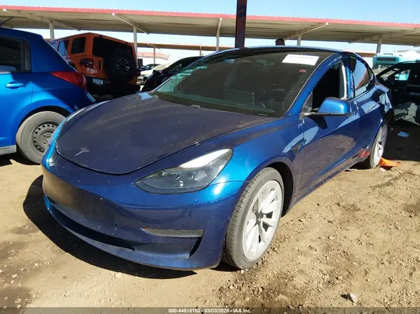 5YJ3E1EA6MF063004 2021 TESLA MODEL 3 - Image 2