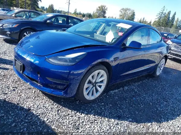5YJ3E1EA6MF073452 2021 TESLA MODEL 3 - Image 2