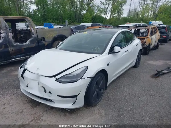 5YJ3E1EA6MF085763 2021 TESLA MODEL 3 - Image 2
