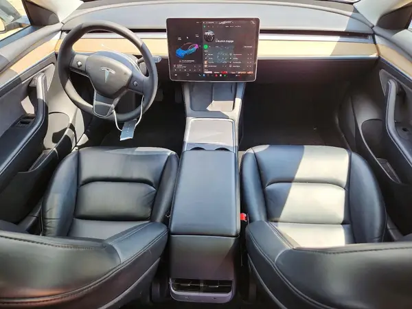 5YJ3E1EA6MF086783 2021 TESLA MODEL 3 - Image 8