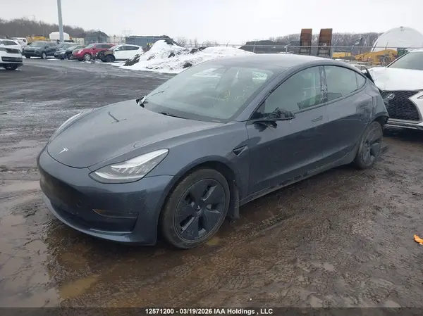 5YJ3E1EA6MF838398 2021 TESLA MODEL 3 - Image 2
