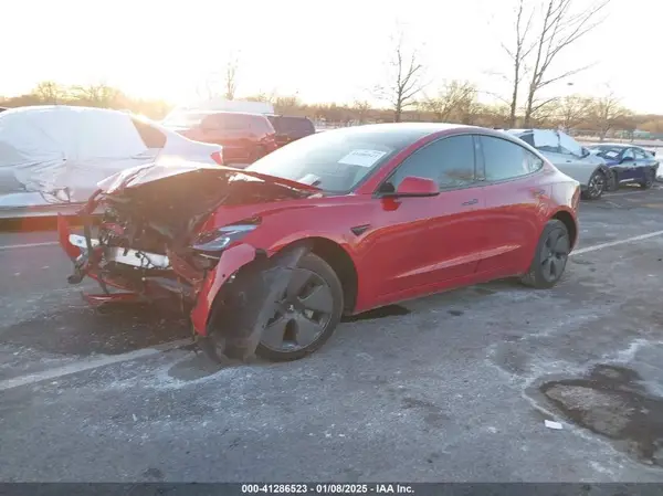 5YJ3E1EA6MF840491 2021 TESLA MODEL 3 - Image 2