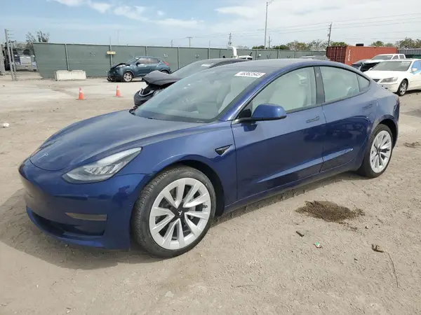 5YJ3E1EA6MF850342 2021 TESLA MODEL 3 - Image 1