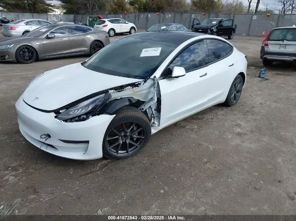 5YJ3E1EA6MF854794 2021 TESLA MODEL 3 - Image 2