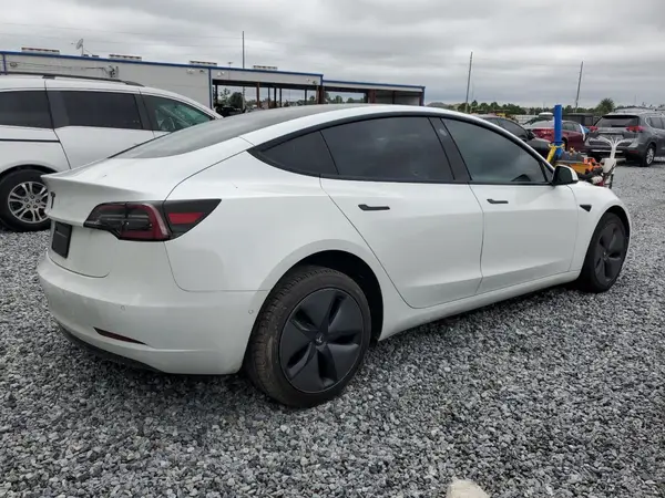 2021 TESLA MODEL 3 COPART lot 70725615 auction photo 3