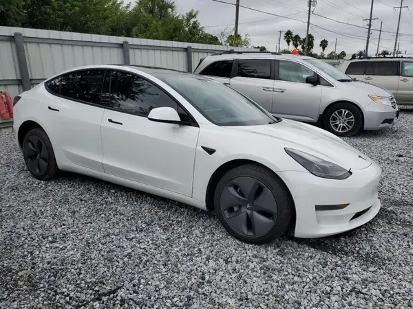 2021 TESLA MODEL 3 COPART lot 70725615 auction photo 4