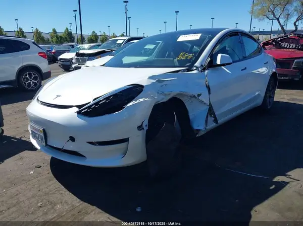 5YJ3E1EA6MF873765 2021 TESLA MODEL 3 - Image 2