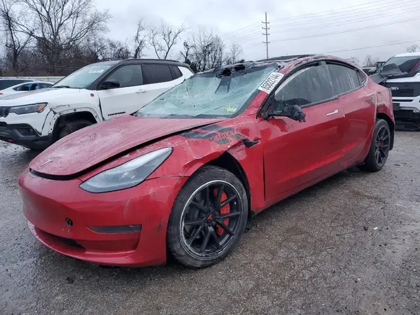 5YJ3E1EA6MF922723 2021 TESLA MODEL 3 - Image 1