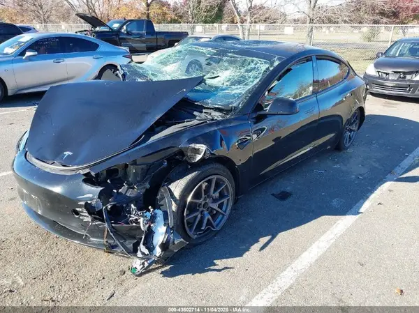 5YJ3E1EA6MF985336 2021 TESLA MODEL 3 - Image 2