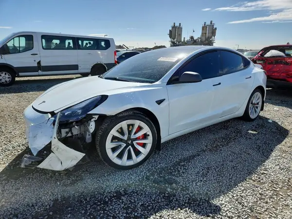 5YJ3E1EA6MF990830 2021 TESLA MODEL 3 - Image 1