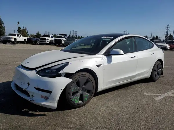 5YJ3E1EA6MF992545 2021 TESLA MODEL 3 - Image 1