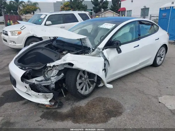 5YJ3E1EA6MF994408 2021 TESLA MODEL 3 - Image 2