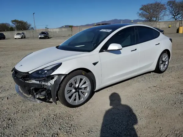 5YJ3E1EA6MF995221 2021 TESLA MODEL 3 - Image 1