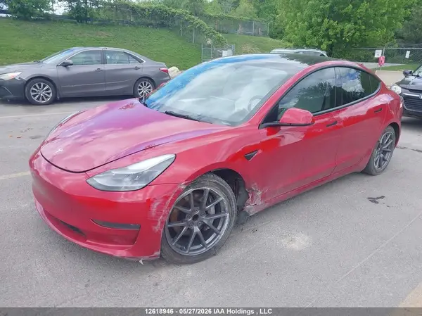 5YJ3E1EA6NF174542 2022 TESLA MODEL 3 - Image 2