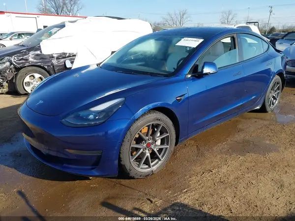 5YJ3E1EA6NF203716 2022 TESLA MODEL 3 - Image 2
