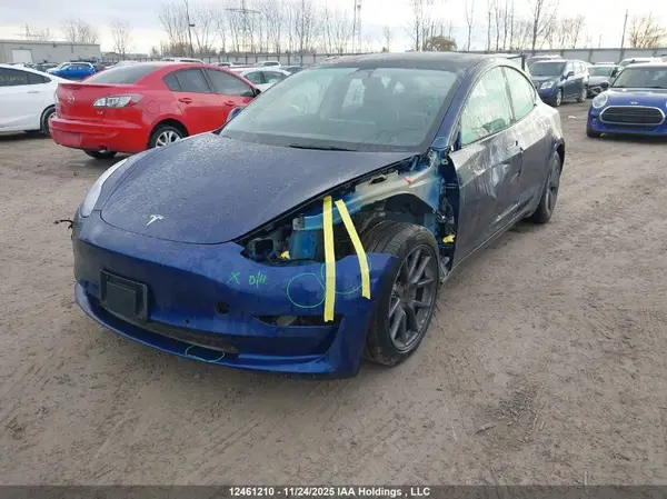 5YJ3E1EA6NF241866 2022 TESLA MODEL 3 - Image 2