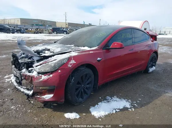 5YJ3E1EA6NF354023 2022 TESLA MODEL 3 - Image 2