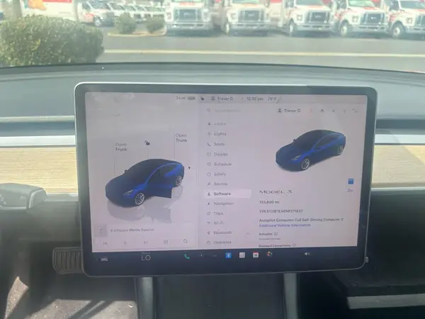 5YJ3E1EA6NF371937 2022 TESLA MODEL 3 - Image 8