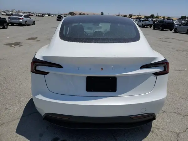 2025 TESLA MODEL 3 COPART lot 59195515 auction photo 6