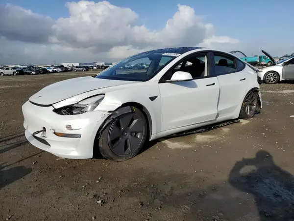 5YJ3E1EA7MF003393 2021 TESLA MODEL 3 - Image 1